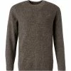 Bestpreis 😉 Fynch-Hatton Pullover 1221 400/843 Merinowolle-Alpakawolle, Braungrau meliert, Nuss meliert 🎁 -Pullover & Strickjacken Verkäufe 381162 master