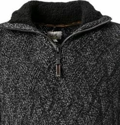 Budget ✔️ camel active Troyer 409580/6K20/88 Baumwolle, Asphalt meliert, Asphalt ✨ -Pullover & Strickjacken Verkäufe 381241 norm2