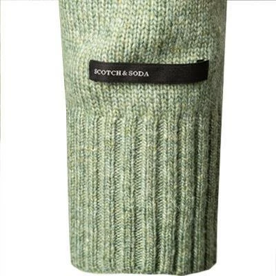 Angebote 😍 Scotch & Soda Pullover 164000/4505 Wolle-Alpaka, Grün meliert, Grün 👏 6 Angebote 😍 Scotch & Soda Pullover 164000/4505 Wolle-Alpaka, Grün meliert, Grün 👏 – Bild 4