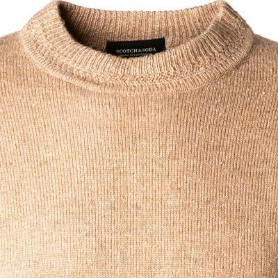 Auslauf ✔️ Scotch & Soda Pullover 164025/0217 Wolle, Beige meliert, Beige 🌟 5 Auslauf ✔️ Scotch & Soda Pullover 164025/0217 Wolle, Beige meliert, Beige 🌟 – Bild 3