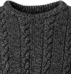 Coupon 😍 RAGMAN Pullover 5007180/191 Baumwolle, Dunkelgrau meliert, Dunkelgrau 🤩 -Pullover & Strickjacken Verkäufe 381289 norm2
