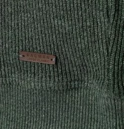 Am billigsten 🧨 RAGMAN Troyer 3427560/329 Baumwolle, Grün meliert, Grün ✨ -Pullover & Strickjacken Verkäufe 381311 norm3