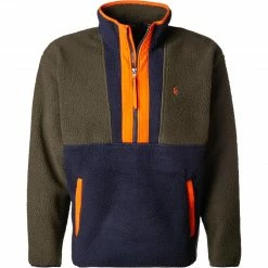 Budget 🌟 Polo Ralph Lauren Troyer 710850406/002 Mikrofaser, Olivgrün, Oliv 🎉