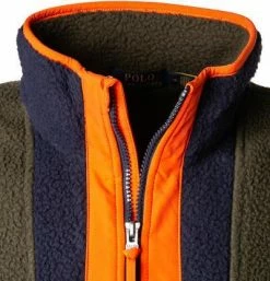 Budget 🌟 Polo Ralph Lauren Troyer 710850406/002 Mikrofaser, Olivgrün, Oliv 🎉 -Pullover & Strickjacken Verkäufe 381364 norm2