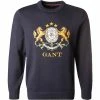 Angebote 🤩 Gant Pullover 8070007/433 Merinowolle-Baumwolle, Nachtblau 💯