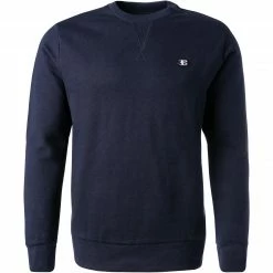 Schlussverkauf 👏 Ben Sherman Sweatshirt 0065534/035 Regular Fit, Bio Baumwolle, Marineblau, Marine 😀