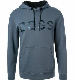 Besorgen ✔️ BOSS Hoodie Sadok 50472236/438 Baumwolle, Rauchblau 🤩 -Pullover & Strickjacken Verkäufe 381574 norm