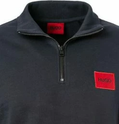 Rabatt 😀 HUGO Troyer 50470121/405 Baumwolle, Dunkelblau ✨ -Pullover & Strickjacken Verkäufe 381598 norm2