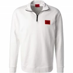 Großhandel 🤩 HUGO Troyer 50470121/100 Baumwolle, Weiß 😀