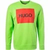 Coupon 🔔 HUGO Sweatshirt Duragol 50463314/325 Baumwolle, Neongrün 🎁 -Pullover & Strickjacken Verkäufe 381621 master
