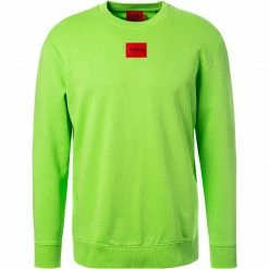 Blitzangebot 😉 HUGO Sweatshirt Diragol 50447964/325 Baumwolle, Neongrün 🔥