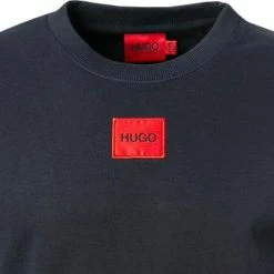 Aktion ⭐ HUGO Sweatshirt Diragol 50447964/405 Baumwolle, Dunkelblau ⌛ -Pullover & Strickjacken Verkäufe 381625 norm2