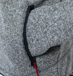 Am billigsten 🥰 N.Z.A. Cardigan 21KN372/1870 Mikrofaser, Grau meliert, Grau 🔔 -Pullover & Strickjacken Verkäufe 381668 norm3