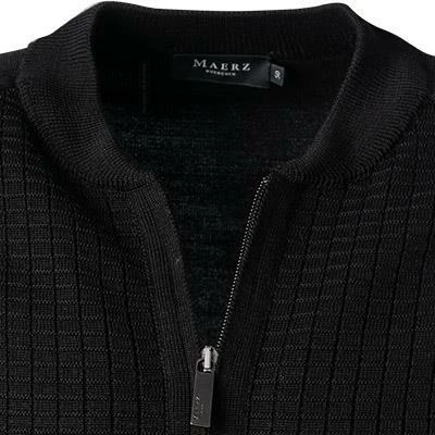 Bester Verkauf ⌛ Maerz Strickjacke 582100/595 Merinowolle, Schwarz 🛒 5 Bester Verkauf ⌛ Maerz Strickjacke 582100/595 Merinowolle, Schwarz 🛒 – Bild 3