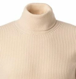 Besorgen 👏 BOSS Pullover Ullo 50463039/131 Rollkragenpullover, Schurwolle, Creme 🎉 -Pullover & Strickjacken Verkäufe 381850 norm2