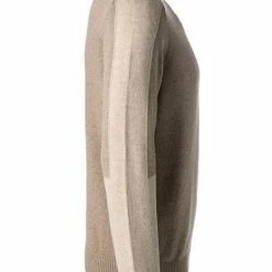 Top 10 😉 BOGGI MILANO Pullover BO21A0218/03 Wolle-Kaschmir, Taupe 🔥 -Pullover & Strickjacken Verkäufe 381921 norm3