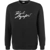 Rabatt 💯 KARL LAGERFELD Sweatshirt 705403/0/521900/910 Baumwolle, Schwarz-silber 🔔