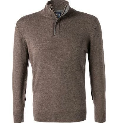 Besorgen ⭐ BOGGI MILANO Pullover BO21A0201/05 Troyer, Merinowolle-Kaschmir, Braun 😉 4 Besorgen ⭐ BOGGI MILANO Pullover BO21A0201/05 Troyer, Merinowolle-Kaschmir, Braun 😉 – Bild 2