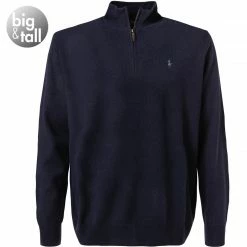 Besorgen 💯 Polo Ralph Lauren Pullover 711723053/004 Troyer, Big&Tall, Wolle, Navy 🧨