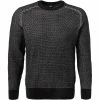 Budget 🎁 BOSS Pullover Katchy 50461378/001 Baumwolle, Schwarz meliert, Schwarz 😀 -Pullover & Strickjacken Verkäufe 382007 master