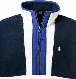 Rabatt 🌟 Polo Ralph Lauren Sweatshirt 710853345/001 Troyer, Fleece, Navy-ecru, Navy-weiß 😍 -Pullover & Strickjacken Verkäufe 382128 norm2