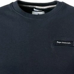 Großhandel 🔥 Pepe 👖 Jeans Pullover Devon PM582085/594 Sweatshirt, Regular Fit, Baumwolle gesteppter Rücken, Schwarz, Nachtblau 🎁 10 Großhandel 🔥 Pepe 👖 Jeans Pullover Devon PM582085/594 Sweatshirt, Regular Fit, Baumwolle gesteppter Rücken, Schwarz, Nachtblau 🎁 -Pullover & Strickjacken Verkäufe 382152 norm2