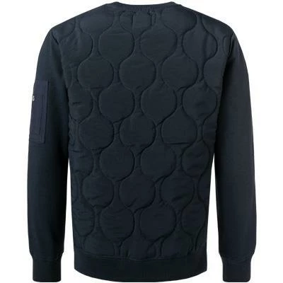 Großhandel 🔥 Pepe 👖 Jeans Pullover Devon PM582085/594 Sweatshirt, Regular Fit, Baumwolle gesteppter Rücken, Schwarz, Nachtblau 🎁 6 Großhandel 🔥 Pepe 👖 Jeans Pullover Devon PM582085/594 Sweatshirt, Regular Fit, Baumwolle gesteppter Rücken, Schwarz, Nachtblau 🎁 – Bild 4