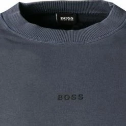 Budget 🛒 BOSS Pullover Wefade 50470894/404 Sweatshirt, Baumwolle, Dunkelblau ✨ -Pullover & Strickjacken Verkäufe 382362 norm2