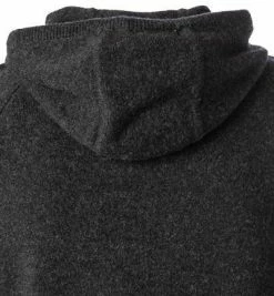 Bestpreis ⌛ HACKETT Hoodie HM702774/9JU Kapuzenpullover, Merinowolle-Kaschmir, Asphalt 👏 -Pullover & Strickjacken Verkäufe 382391 norm4