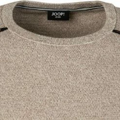 Aktion ✔️ JOOP! Pullover JJ221K014 30029971/244 Baumwolle, Haselnussbraun meliert, Haselnussbraun ✔️ -Pullover & Strickjacken Verkäufe 382573 norm2