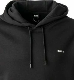 Top 10 👍 BOSS Hoodie Seeger 50472009/001 Baumwolle, Schwarz 😍 -Pullover & Strickjacken Verkäufe 382579 norm2