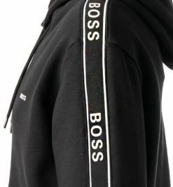 Top 10 👍 BOSS Hoodie Seeger 50472009/001 Baumwolle, Schwarz 😍 -Pullover & Strickjacken Verkäufe 382579 norm4
