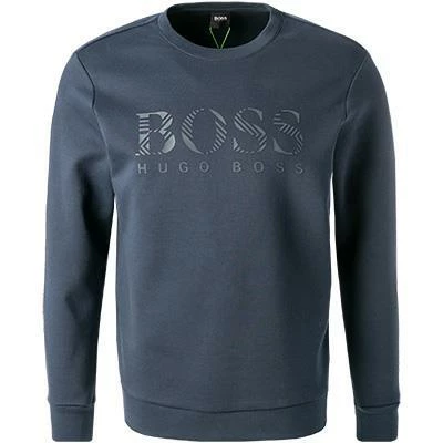 Bestpreis 👍 BOSS Sweatshirt Salbo Iconic 50463755/410 Baumwolle, Navy 💯 4 Bestpreis 👍 BOSS Sweatshirt Salbo Iconic 50463755/410 Baumwolle, Navy 💯 – Bild 2