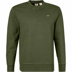Blitzangebot 🧨 Levi's® Sweatshirt 35909/0016 Baumwolle, Moosgrün ✔️