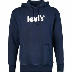 Coupon ❤️ Levi's® Hoodie 38479/0081 Hoodie. Baumwolle, Navy ✔️