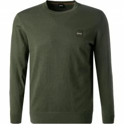 Coupon 🎁 BOSS Pullover Kanovant 50459185/360 Baumwolle-Kaschmir, Jägergrün 🎉