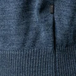 Aktion 🥰 Maerz Pullover 470500/382 Modern Fit, Merinowolle, 👖 Jeansblau ✨ -Pullover & Strickjacken Verkäufe 382817 norm3