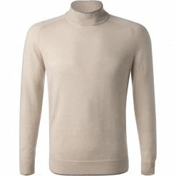Rabatt 💯 HACKETT Pullover HM702770/814 Stehkragenpullover, Merinowolle, Ecru, Hellbeige 🛒