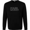 Rabatt 😍 KARL LAGERFELD Sweatshirt 705400/0/521900/910 Baumwolle, Schwarz 💯 -Pullover & Strickjacken Verkäufe 382982 master