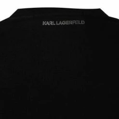 Rabatt 😍 KARL LAGERFELD Sweatshirt 705400/0/521900/910 Baumwolle, Schwarz 💯 -Pullover & Strickjacken Verkäufe 382982 norm3