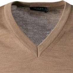 Bester Verkauf 🛒 Maerz V-Pullover 490400/150 Merinowolle, Haselnuss 😀 -Pullover & Strickjacken Verkäufe 383049 norm2