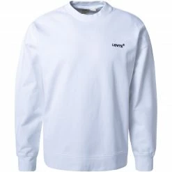 Neu 💯 Levi's® Sweatshirt A0717/0016 Relaxed Fit, Baumwolle, Weiß 👍