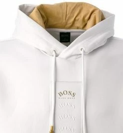 Beste Bewertungen von 😉 BOSS Hoodie Sly 50456406/100 Baumwolle, Weiß 🔥 -Pullover & Strickjacken Verkäufe 383115 norm2