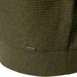 Angebote 😉 OLYMP Casual Modern Fit Strickjacke 5302/16/47 Baumwolle, Olivegrün, Oliv ⭐ -Pullover & Strickjacken Verkäufe 383145 norm3