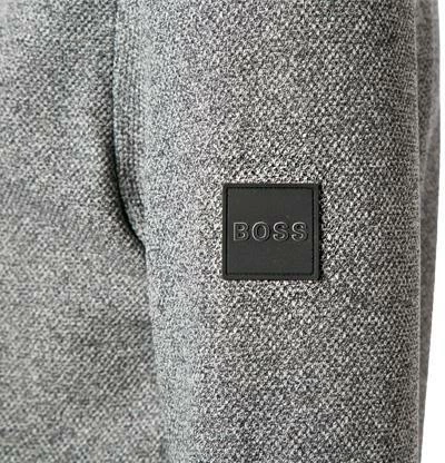 Großhandel 🌟 BOSS Sweatjacke Skiles 50461364/001 Baumwolle, Schwarz meliert , Schwarz 👏 6 Großhandel 🌟 BOSS Sweatjacke Skiles 50461364/001 Baumwolle, Schwarz meliert , Schwarz 👏 – Bild 4