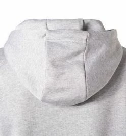 Neu ✔️ BOSS Hoodie Seeger 50462619/041 Baumwolle, Hellgrau meliert, Silber 🎉 -Pullover & Strickjacken Verkäufe 383337 norm4