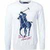 Coupon 🛒 Polo Ralph Lauren Pullover 710857756/001 Baumwolle, Weiß ⭐ -Pullover & Strickjacken Verkäufe 383446 master