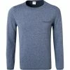 Coupon 😉 OLYMP Casual Level Five B. Fit Pullover 5356/15/15 Body Fit, Schurwolle-Leinen, Blau meliert, Blau 👍 -Pullover & Strickjacken Verkäufe 383584 master