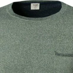 Brandneu 💯 OLYMP Casual Level Five B. Fit Pullover 5356/15/45 Body Fit, Schurwolle-Leinen, Grün meliert, Grün ✔️ -Pullover & Strickjacken Verkäufe 383585 norm2