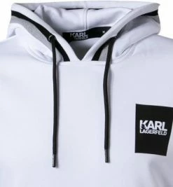 Beste Bewertungen von ❤️ KARL LAGERFELD Hoodie 705080/0/521900/10 Baumwolle, Weiß 🎁 -Pullover & Strickjacken Verkäufe 383593 norm2